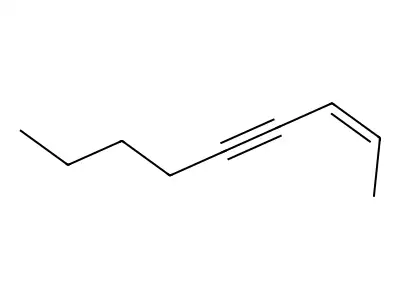 (Z)-non-2-en-4-yne structure