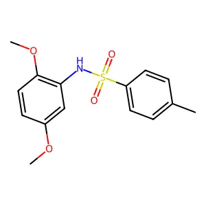 N-(2,5-二甲氧基苯基)-4-甲基苯磺酰胺 structure