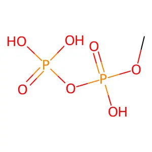 二磷酸P-甲酯 structure