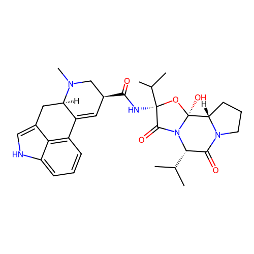 Ergocorninine structure