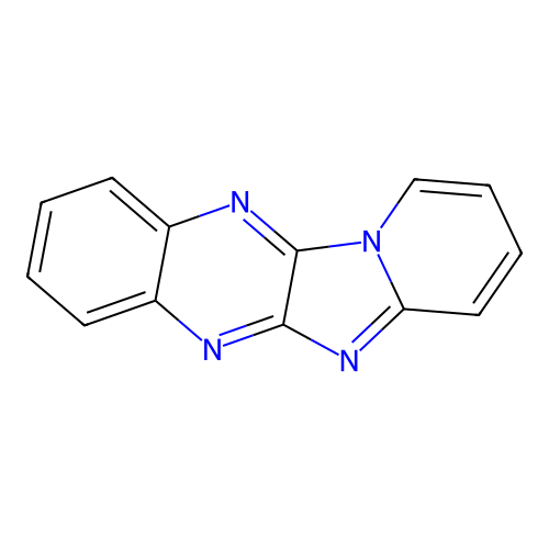 Pyrido[1',2':1,2]imidazo[4,5-b]quinoxaline structure