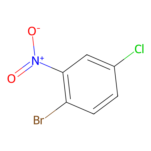 2-Bromo-5-chloronitrobenzene structure