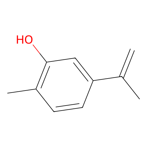 2-Methyl-5-(Prop-1-En-2-Yl)phenol structure