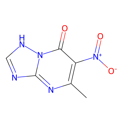 [1,2,4]Triazolo[1,5-a]pyrimidin-7(1H)-one, 5-methyl-6-nitro- structure