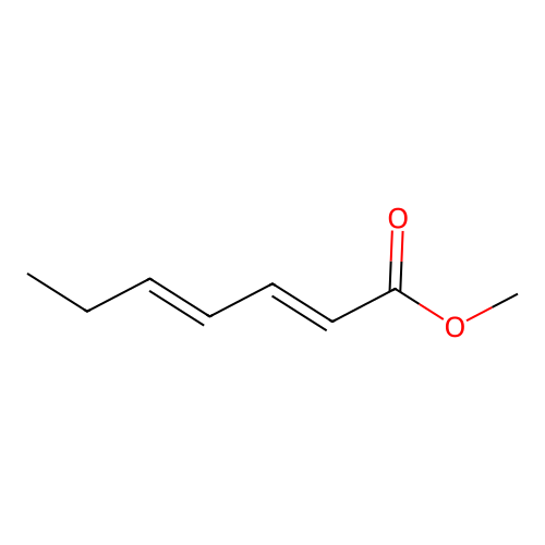Methyl (2E,4E)-2,4-heptadienoate structure