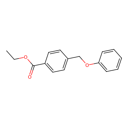 Ethyl 4-(phenoxymethyl)benzoate structure