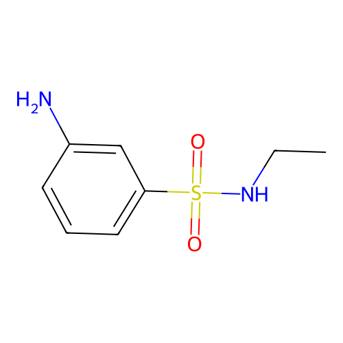 3-amino-N-ethylbenzenesulfonamide structure
