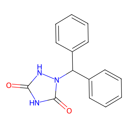 Bicarbamimide, 2-(diphenylmethyl)- structure