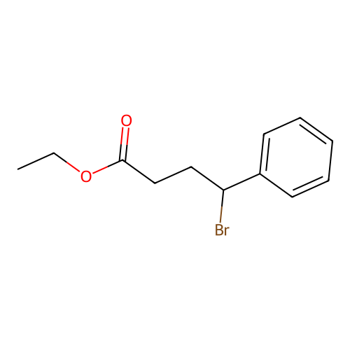 Benzenebutanoic acid, gamma-bromo-, ethyl ester structure