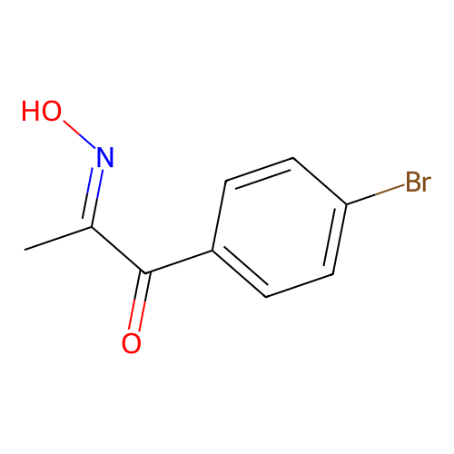 1-(4-Bromophenyl)propane-1,2-dione2-oxime structure