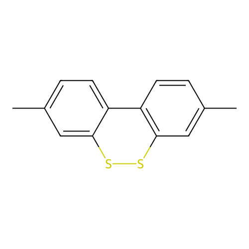 3,8-Dimethyldibenzo[c,e][1,2]dithiine structure