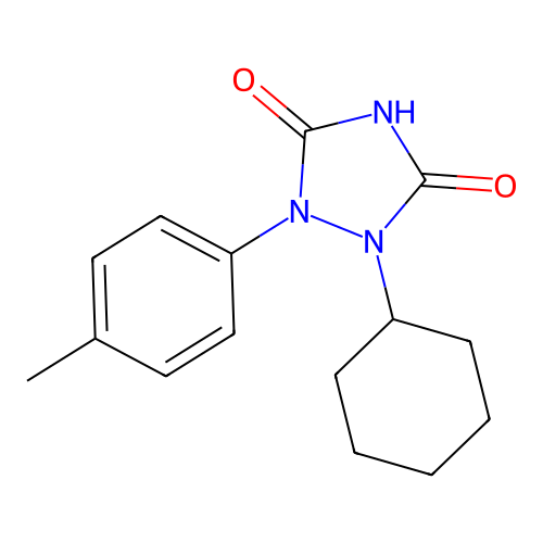 2-环己基-3-对甲苯基双胍 structure