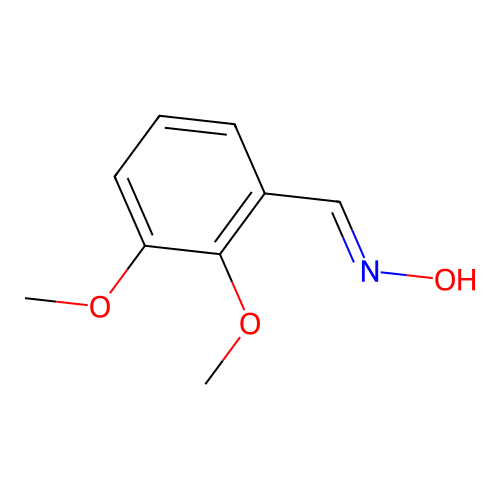 o-Veratraldehyde, oxime structure