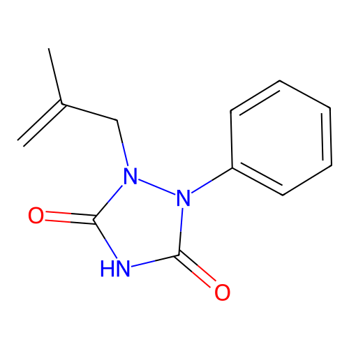 Bicarbamimide, 2-(2-methylallyl)-3-phenyl- structure