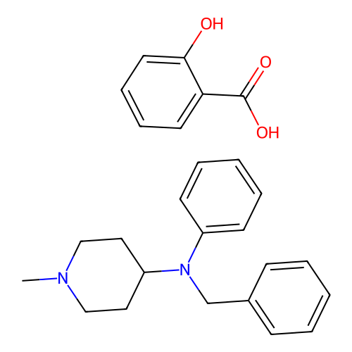 Bamipine salicylate structure