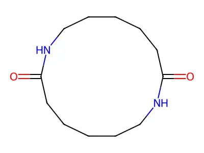 1,8-二氮杂环十四烷-2,9-二酮 structure