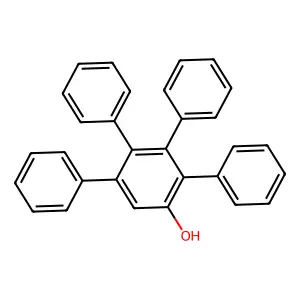 2,3,4,5-Tetraphenylphenol structure