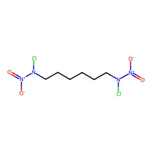 N,N'-二氯-N,N'-二硝基己烷-1,6-二胺 structure