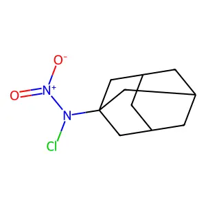 Adamantane, 1-(chloronitroamino)- structure