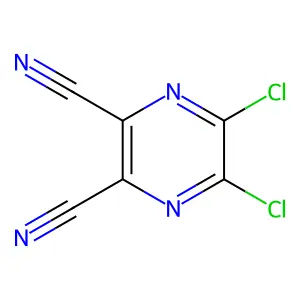 5,6-Dichloro-2,3-dicyanopyrazine structure