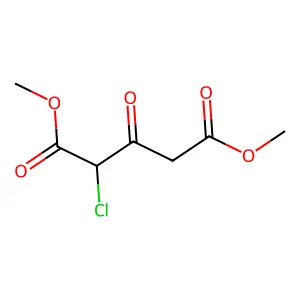 Dimethyl 2-chloro-3-oxopentanedioate structure