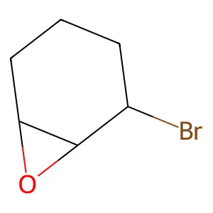 (Z)-2-Bromo-7-oxabicyclo(4.1.0)heptane structure