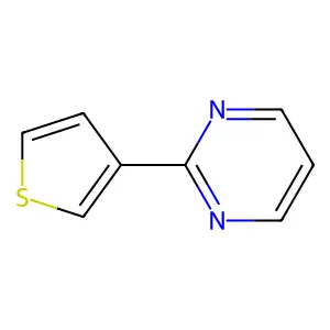 2-(3-Thienyl)pyrimidine structure