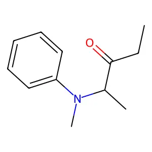 2-(N-methylanilino)pentan-3-one structure
