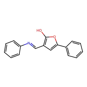 (3Z)-3-(anilinomethylidene)-5-phenylfuran-2-one structure