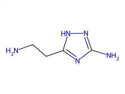 3-(Beta-aminoethyl)-5-amino-1,2,4-triazole structure