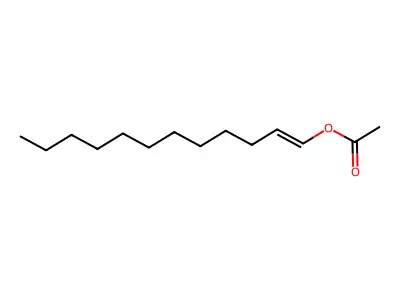 乙酸1-十二碳烯酯 structure