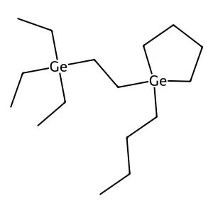 1-Butyl-1-[2-(triethylgermyl)ethyl]germolane structure