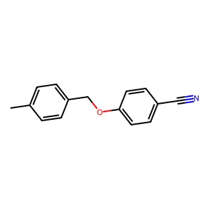 4-[(4-Methylphenyl)methoxy]benzonitrile structure