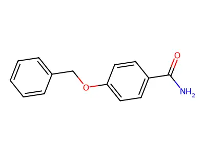 4-Benzyloxybenzamide structure