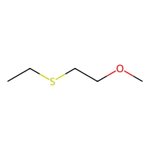 Ethane, 1-(ethylthio)-2-methoxy- structure