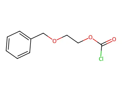 2-Benzyloxyethyl chloroformate structure