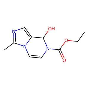 ethyl 8-hydroxy-3-methylimidazo[1,5-a]pyrazine-7(8H)-carboxylate structure