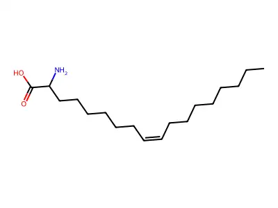 2-氨基十八碳-9-烯酸 structure