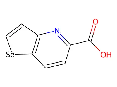 Selenopheno[3,2-b]pyridine-5-carboxylic acid structure