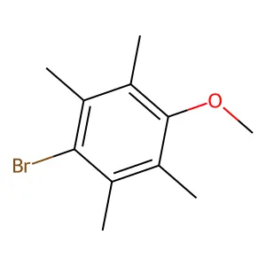 1-Bromo-4-methoxy-2,3,5,6-tetramethylbenzene structure
