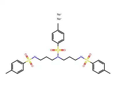 Bis(3-{[(4-methylphenyl)sulfonyl]amino}propyl)[(4-methylphenyl)sulfonyl]amine structure