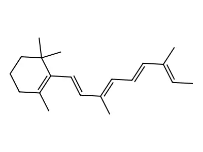2-(3,7-二甲基壬-1,3,5,7-四烯基)-1,3,3-三甲基环己烯 structure
