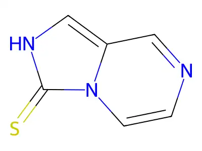 Imidazo(1,5-a)pyrazine-3-thiol structure