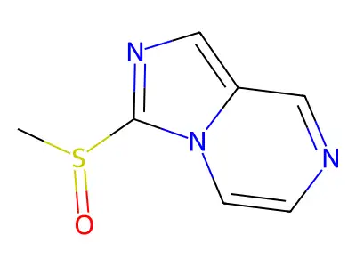 3-(Methanesulfinyl)imidazo[1,5-a]pyrazine structure