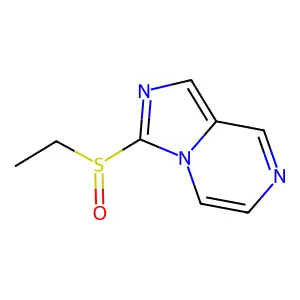 3-Ethylsulfinylimidazo[1,5-a]pyrazine structure
