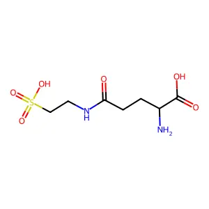 5-L-glutamyl-taurine structure