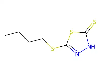 5-(Butylthio)-1,3,4-thiadiazole-2-thiol structure