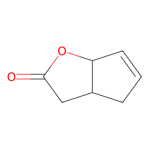3,3a,4,6a-Tetrahydro-2H-cyclopenta[b]furan-2-one structure