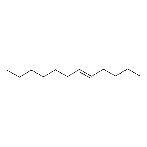 (E)-5-dodecene structure