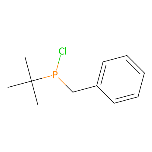 t-Butyl-benzyl-phosphinyl chloride structure